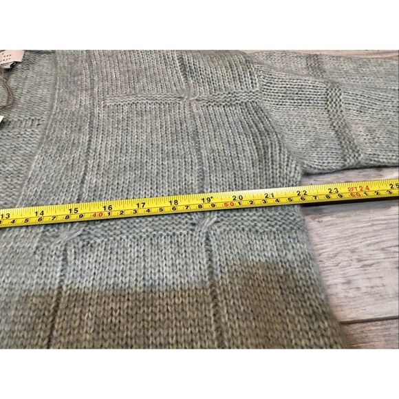 A New Day blue green cardigan sweater size XS - Picture 7 of 11